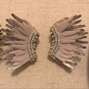 Mini white mignonne gavigans earring